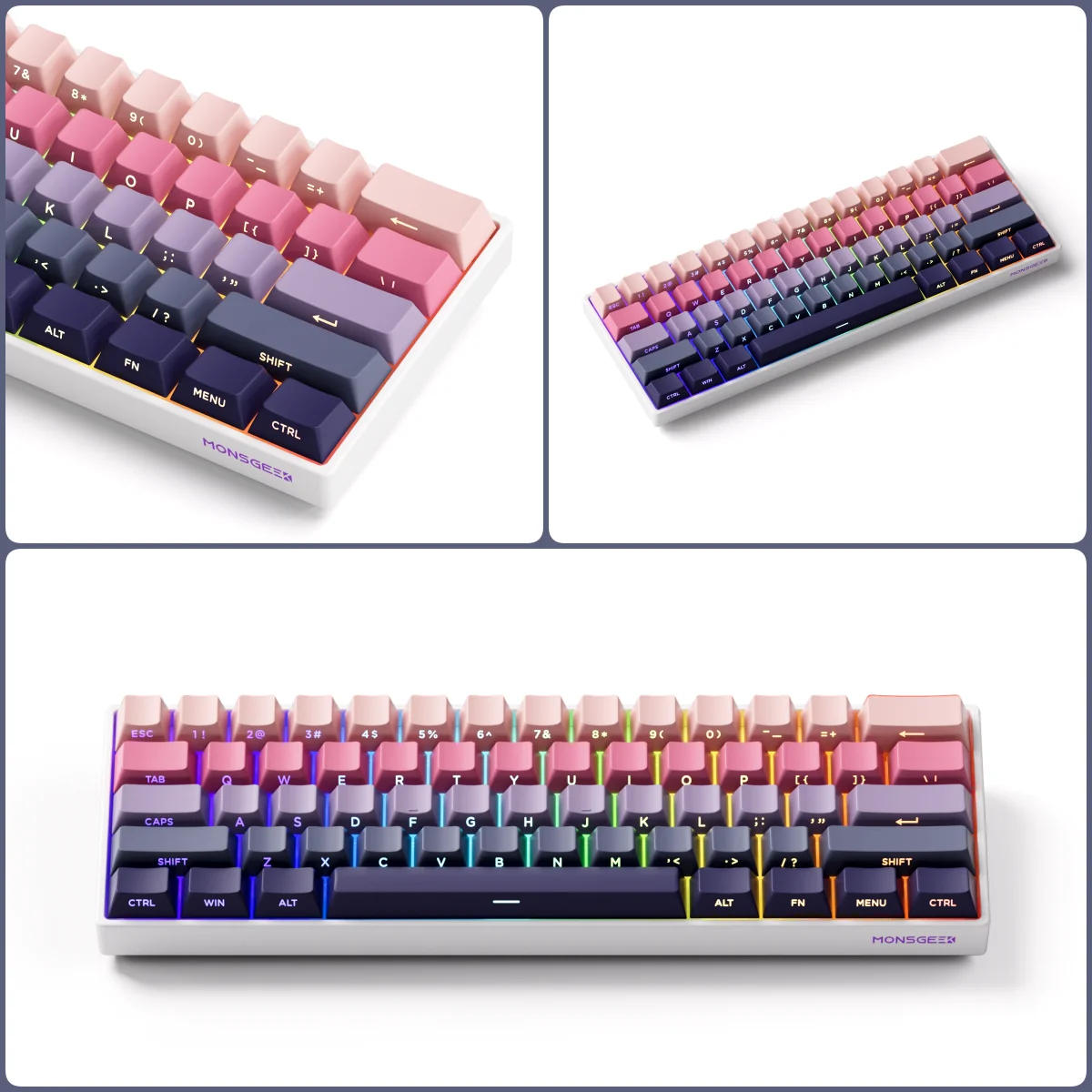 Akkoペンギン触覚サイレントスイッチ、mxメカニカルキーボードと