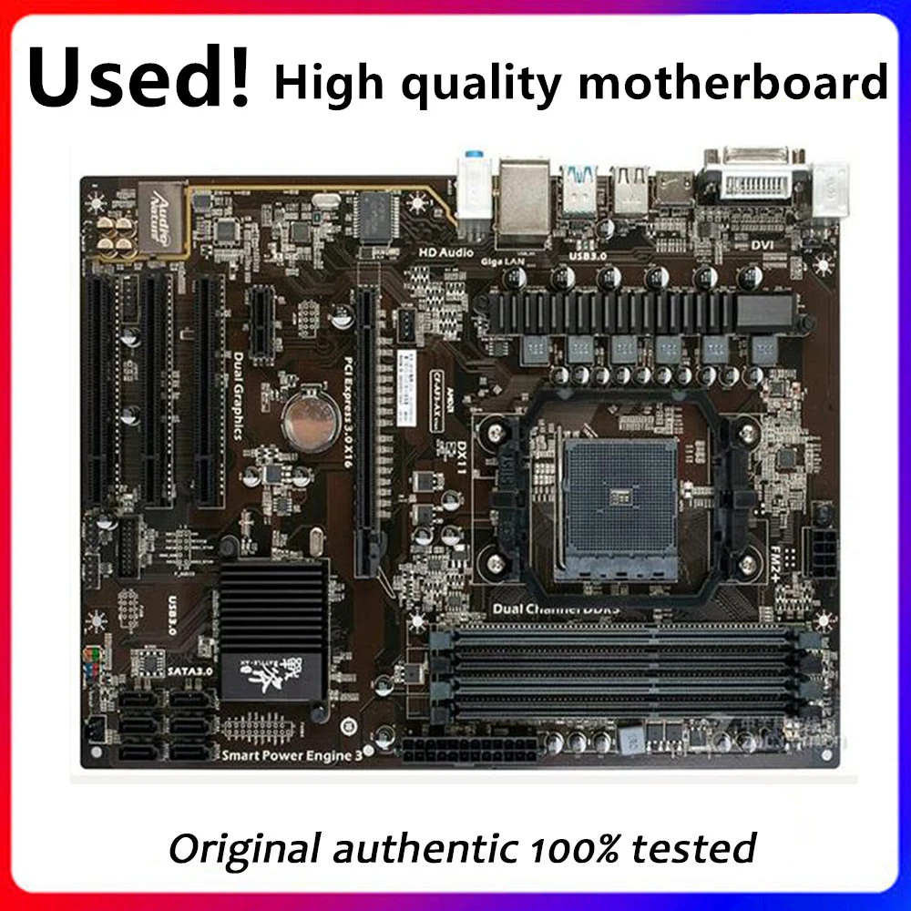 

Для цветной материнской платы C.A88AK V16A ATX FM2 + DDR3 A88X, оригинальная настольная материнская плата, б/у материнская плата