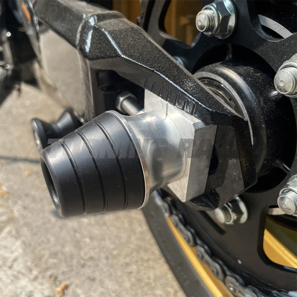 Motorcycle Axle Fork Slider Z900RS Front Rear Axle Fork Slider For KAWASAKI Z900 RS CAFE-Z900-Accessories Wheel Protector