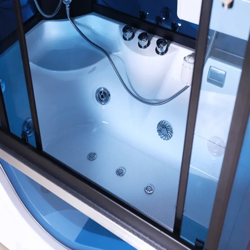 Bathroom furniture1.6m integral shower room integrated bathroom steam sauna jacuzzi home