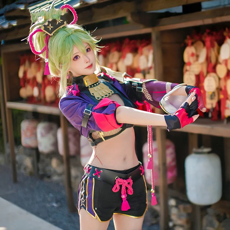  Genshin Impact Kuki Shinobu ڽ ǻ Kuki Shinobu ҷ Ƽ   ڽ ǻ Ǯ Ʈ