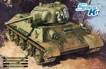 DRAGON 6401 1/35 WW.II советская армия T-34/76 Mod.1942 набор сборных моделей Formochka