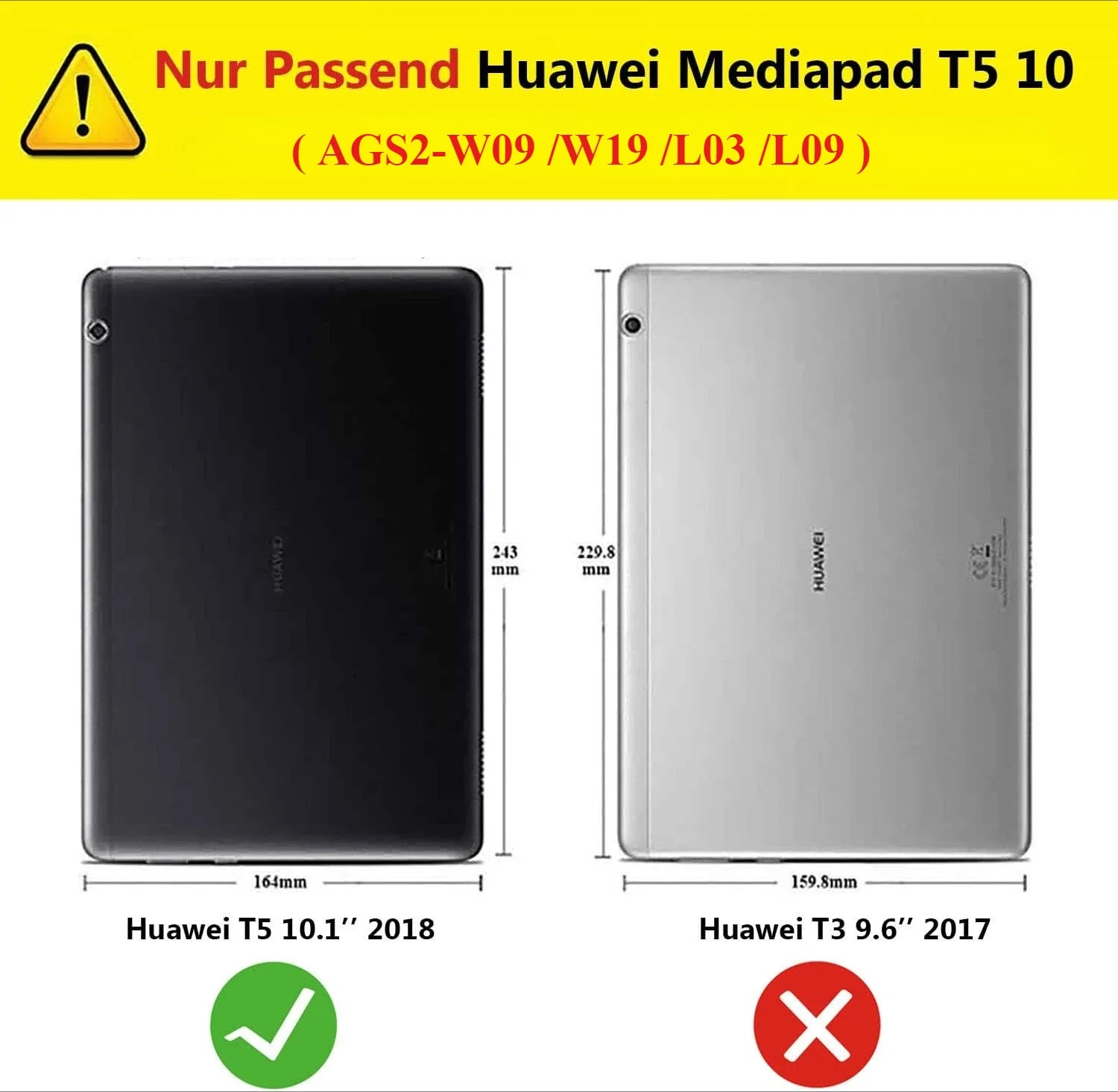 Versatile 360° Rotating PU Leather Tablet Cover with Multi-Angle Stand