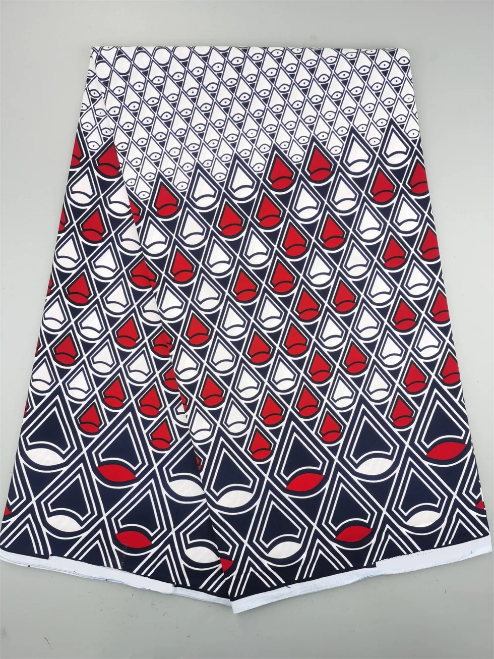 Authentic Wax Print Fabric African Dress Material 100% Cotton, 6 Yards