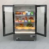 Miniature Shop Furniture Fridge Freezer Shelf Cool Drink Food Items Toy Mini Handcraft Dollhouse Simulation Scenario Display 3