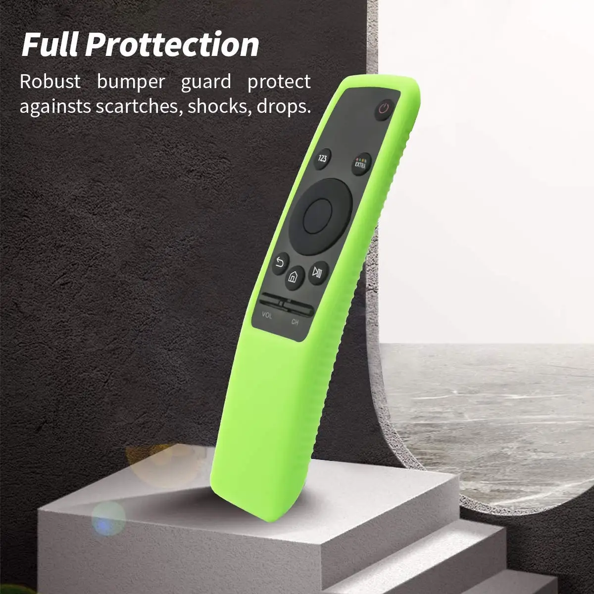 Silicone Remote Case Silicone Protective Case Suitable for Samsung Smart TV Remote Control Case BN59-01241A/01242A Shockproof Luminous Remote Cover silicone remote case,silicone remote cover,silicone remote sleeve,remote controller cover,silicone case protector