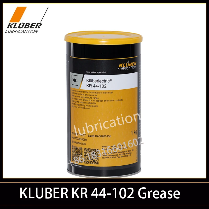 

1KG Kluber KR44-102 Lubrication Spindle Bearings Klüberlectric KR 44-102 for Plastic/Plastic material combinations
