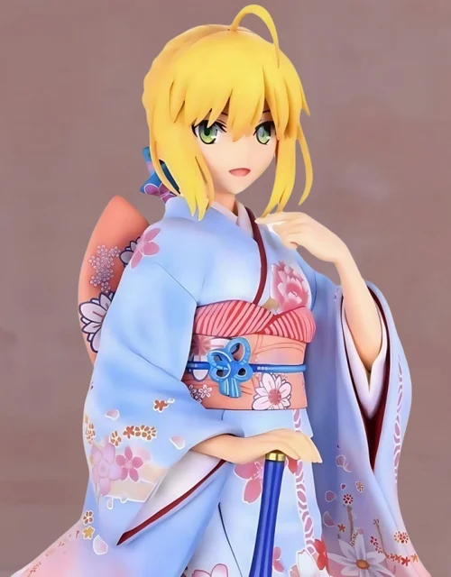 24cm Fate Stay Night Saber Kimono Ver. 1/7 Scale Action