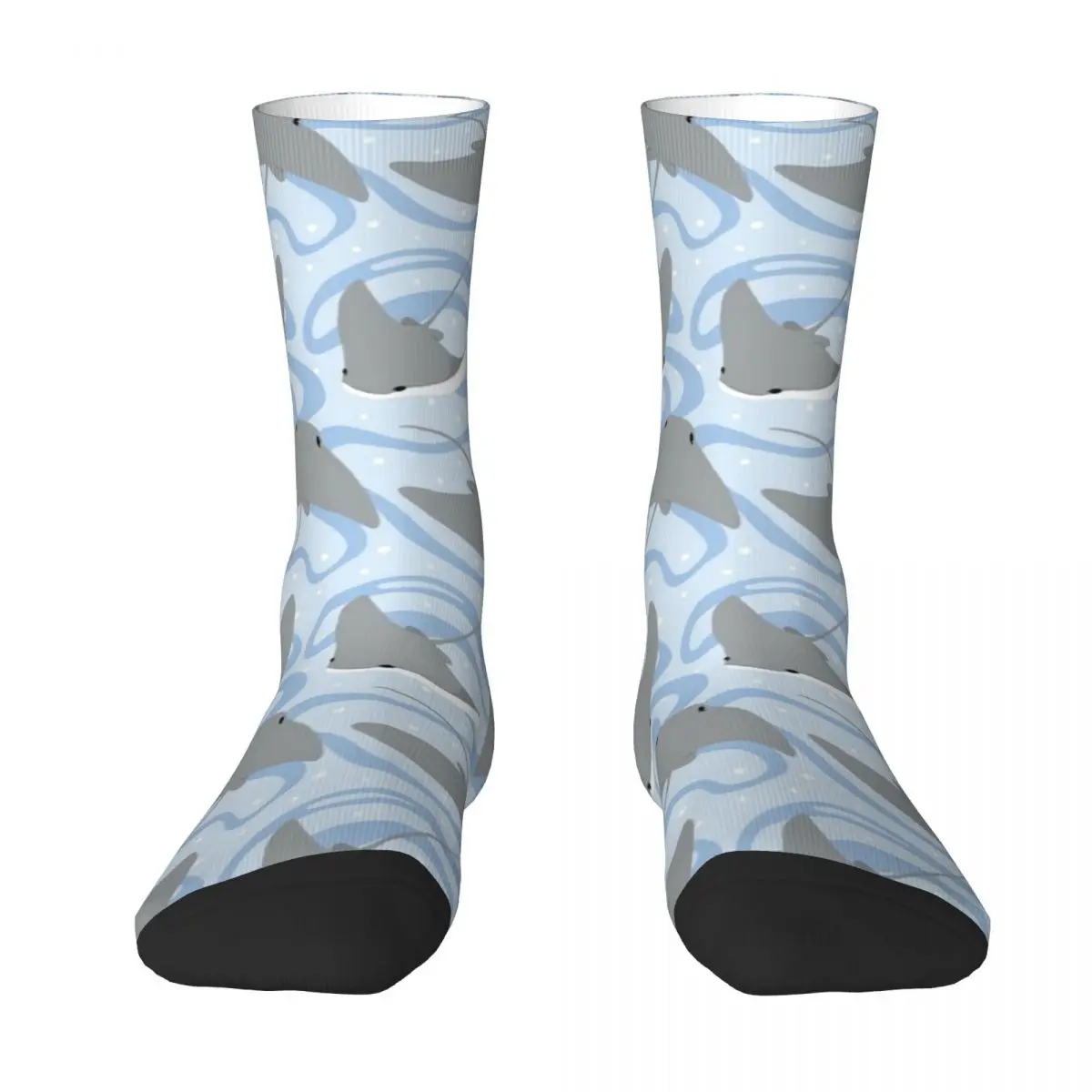 

Носки Stingrays - Cownose Ray с наклейками, детские напольные носки для девочек и мужчин