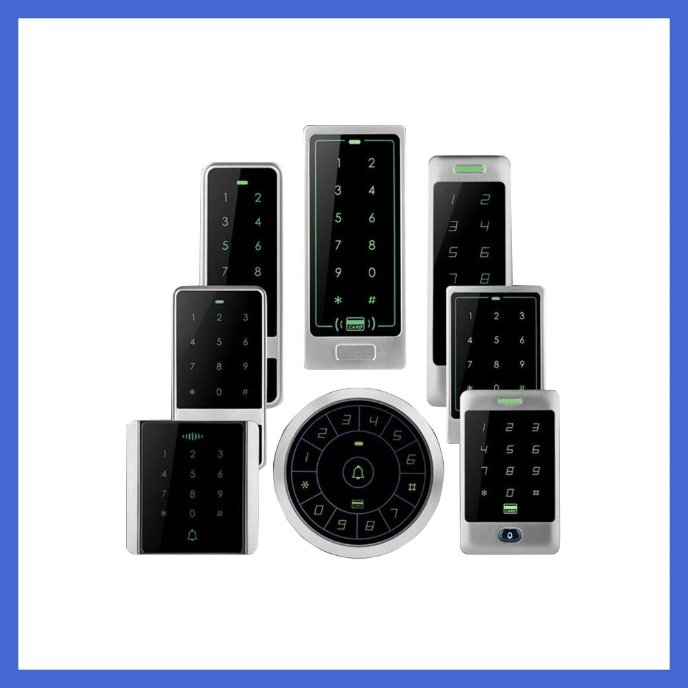 Rfid ip65 방수 액세스 제어 터치 금속 키패드 도어 액세스 제어 시스템에 ..