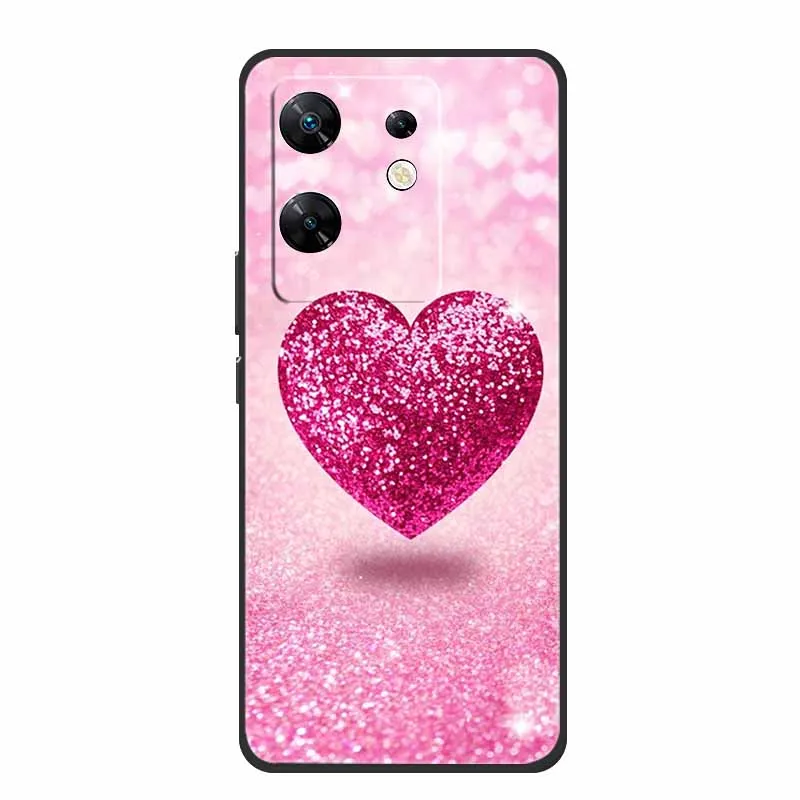 Sleek Black Silicone Shockproof Phone Case - Soft, Durable Back Cover for Enhanced Protection (6.78)