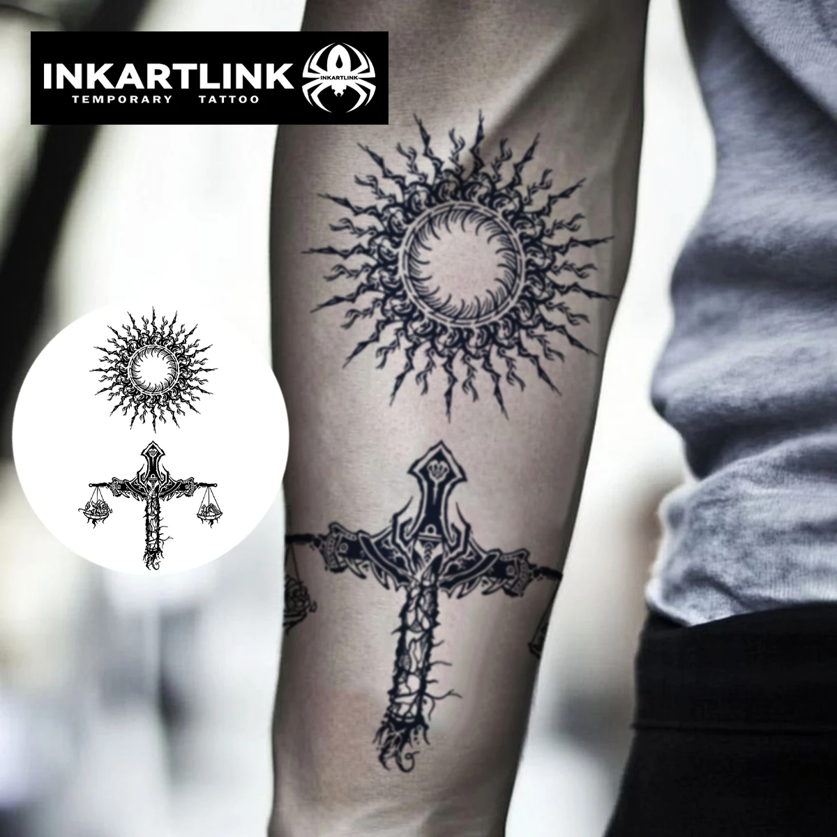 Balans Schaal Tijdelijke Tattoo Sticker, Waterdichte Magische Tattoo, Duurt  Tot 15 Dagen Nep Tattoo, Semi Permanente Tattoo - AliExpress, image size:1200x1200