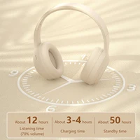 Wireless Bluetooth Headphones Over Ear HIFI Stereo Headsets Noise Reduction Sports Gaming Earphones Music Player with Mic Gifts - Image 4
