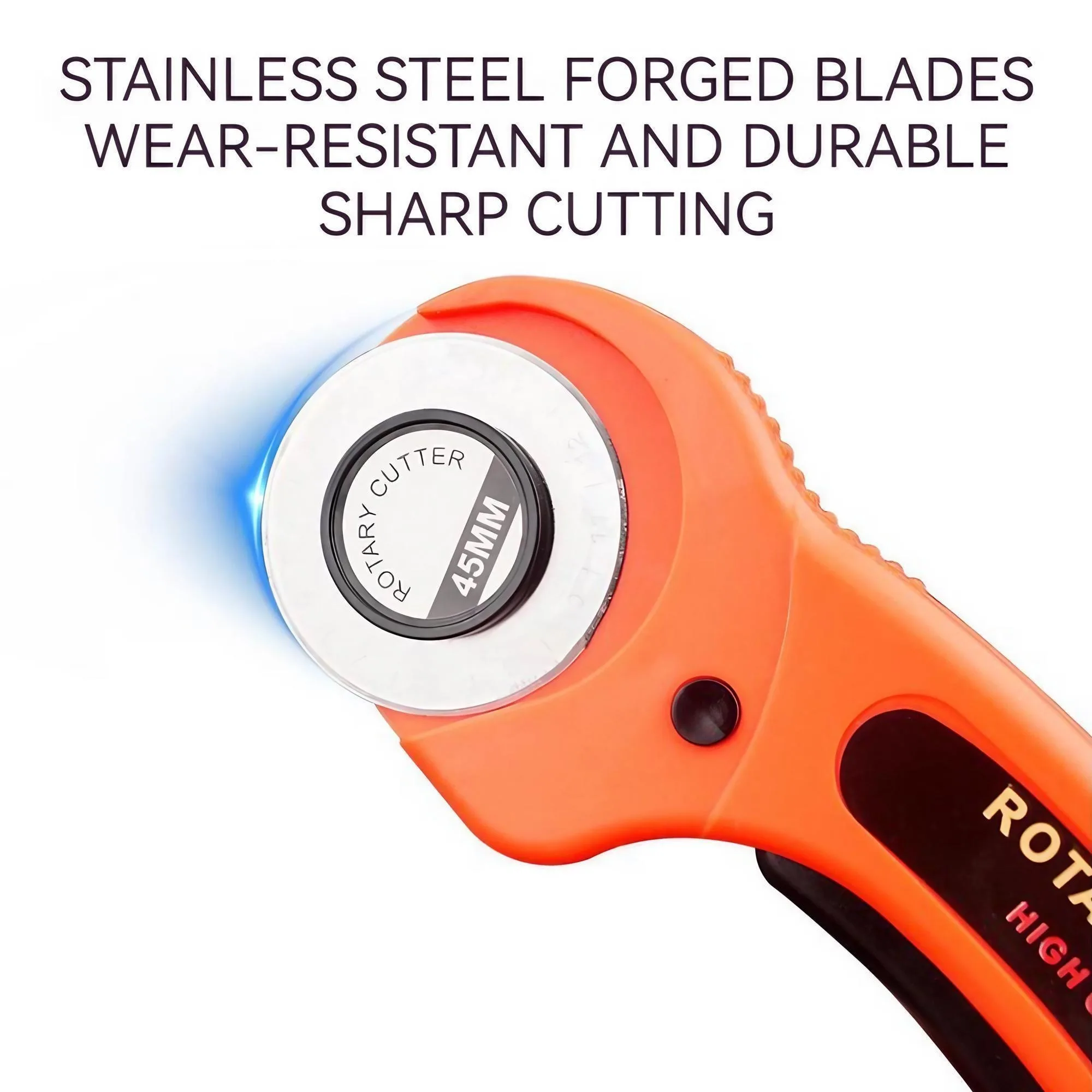 STONEGO 1 Set (6Pcs) Versatile Fabric Cutter-Cloth Cutting Knife, Leather Trimming Tool, Paper Blade, Round Wallpaper Cutter
