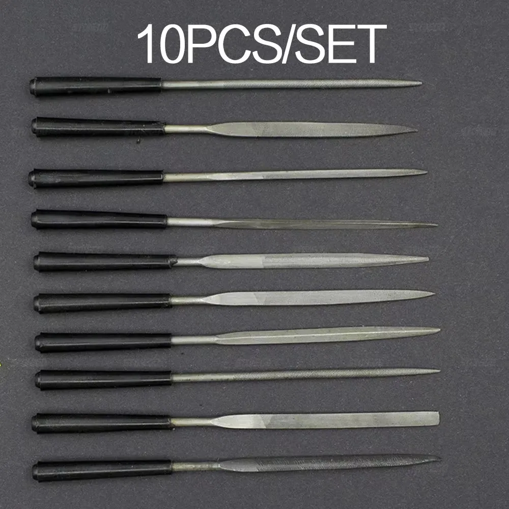 Diamond Files 10Pcs/set For Metal Jeweler Stone Polishing