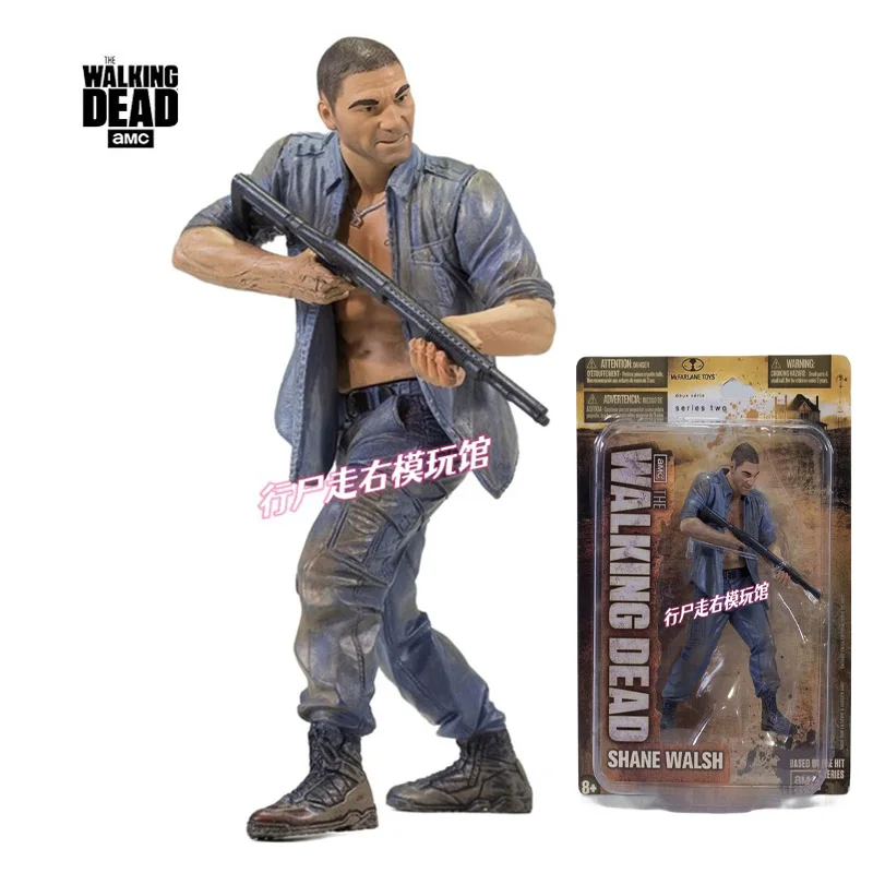 

【Inventory】Original 5-inch 1/12 Anime Figure SHANE WALSH The Walking Dead Movie and TV Series Scale Model Action Figures