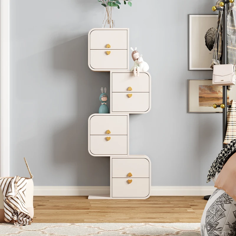 

Simple modern eight bucket cabinet, light luxury, multiple drawers, bedroom, living room, storage, multi-function cabinet
