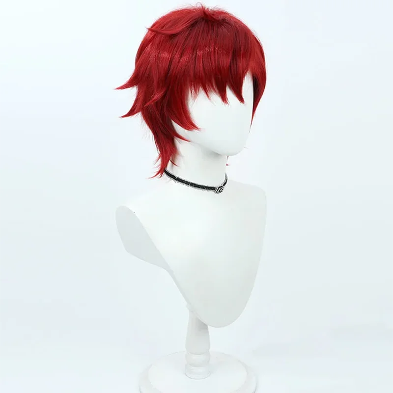 LOL Sett Heartsteel Red Wig-League of Legends Cosplay Hair Accessory by Takerlama High Quality Ideal for Role-Playing wigs