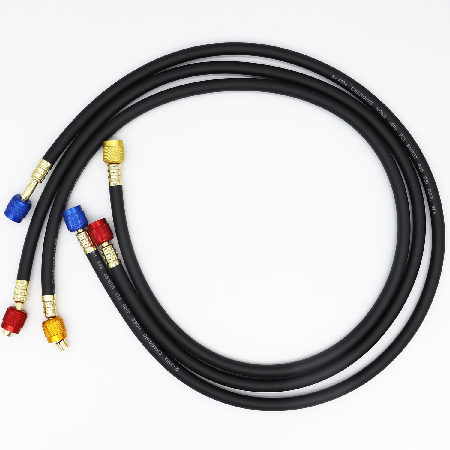 Air Conditioning Hose r134a R410A AC Refrigerant Charging Hoses HVAC Air conditioning tool car silicone hose pipe Air Condition System Maintenance