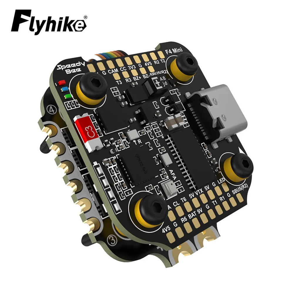 thumbnail image 2 of SpeedyBee F405 Mini Flight Controller Stack With 35A ESC - Bluetooth Enabled 2 of 9