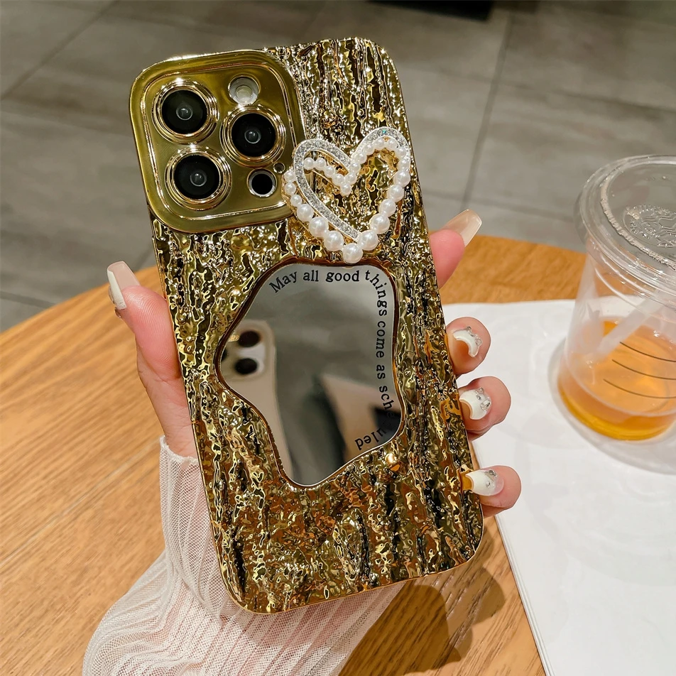 Vauki 2 Pezzi Cover per Samsung Galaxy A34 5G, Custodia con Motivo Cuore, Antiurto Ultra