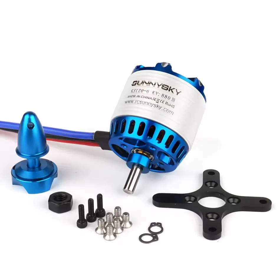 SUNNYSKY X3120-III 585KV 760KV 880KV 1025KV Brushless Motor 5mm Shaft Diameter for RC Quadcopter Airplanes Fixed Wing Plane thumbnail 6