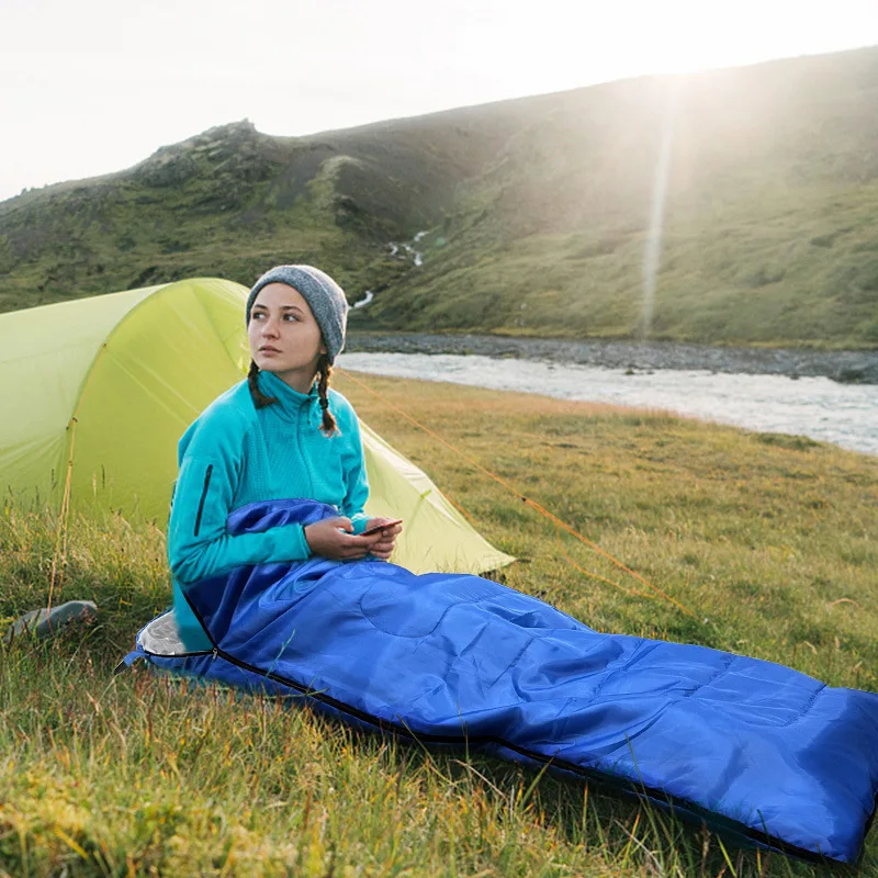 Camping Sleeping Bag Ultralight Waterproof 4 Season Warm Envelope Backpacking Sleeping Bags for Outdoor Traveling Hiking sleeping bag