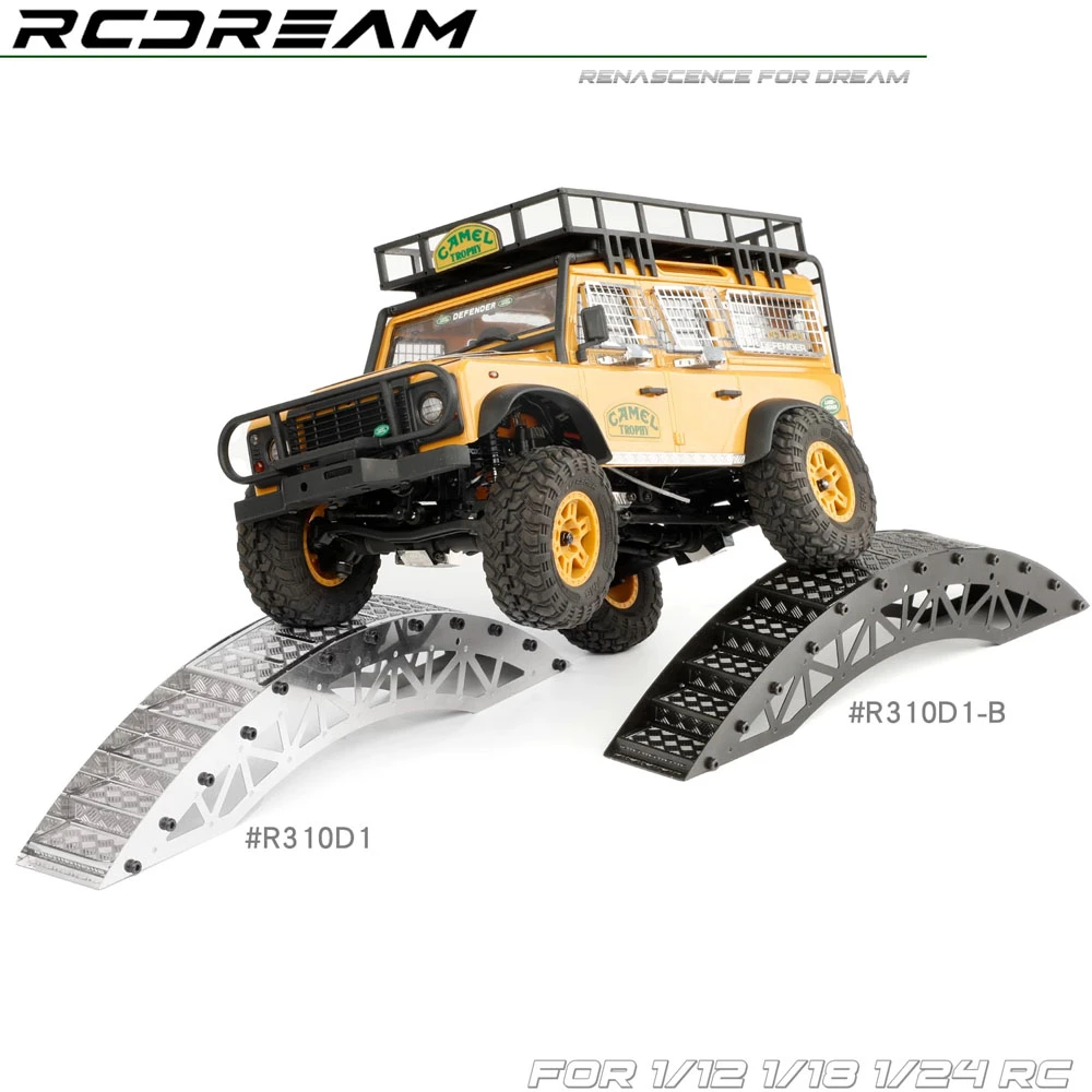 Rampe Obstacles Voiture RC 1/18 1/24 Pont Acier Inoxydable