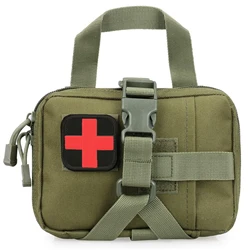 Enhanced Rip-Away Tactical EMT First Aid Pouch (Army Green)
