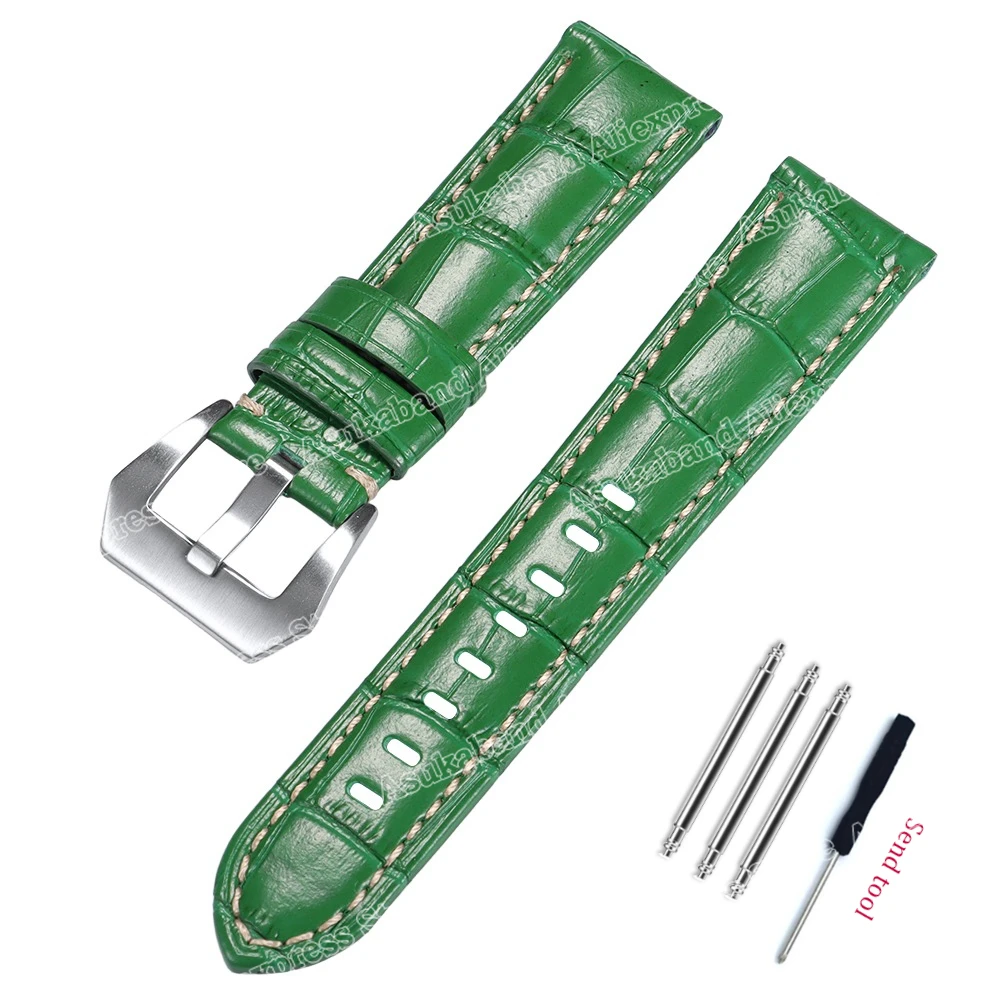 Elegant Leather Watch Band - Premium Strap for Timeless Style (Multiple Sizes Available)