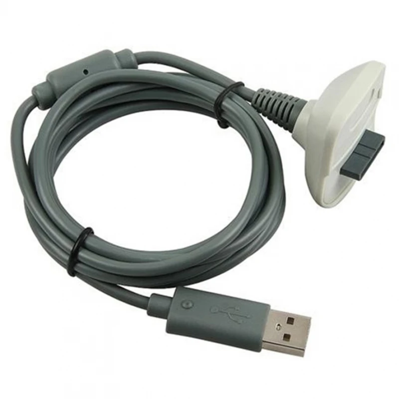 Microsoft Xbox 360, Elite, Slim, Colore Bianco # Microsoft Xbox 360 (Arcade, Elite, Slim) Cavo Di Ricarica Della Batteria