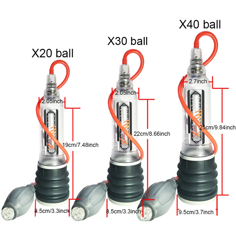 Vacuum sex toy Male Penis Pump Water Vacuum Pump For Men Penis Enlargement Pump Dick Extender Cock Exercises Pump Glans Trainer Adults Sex Toys