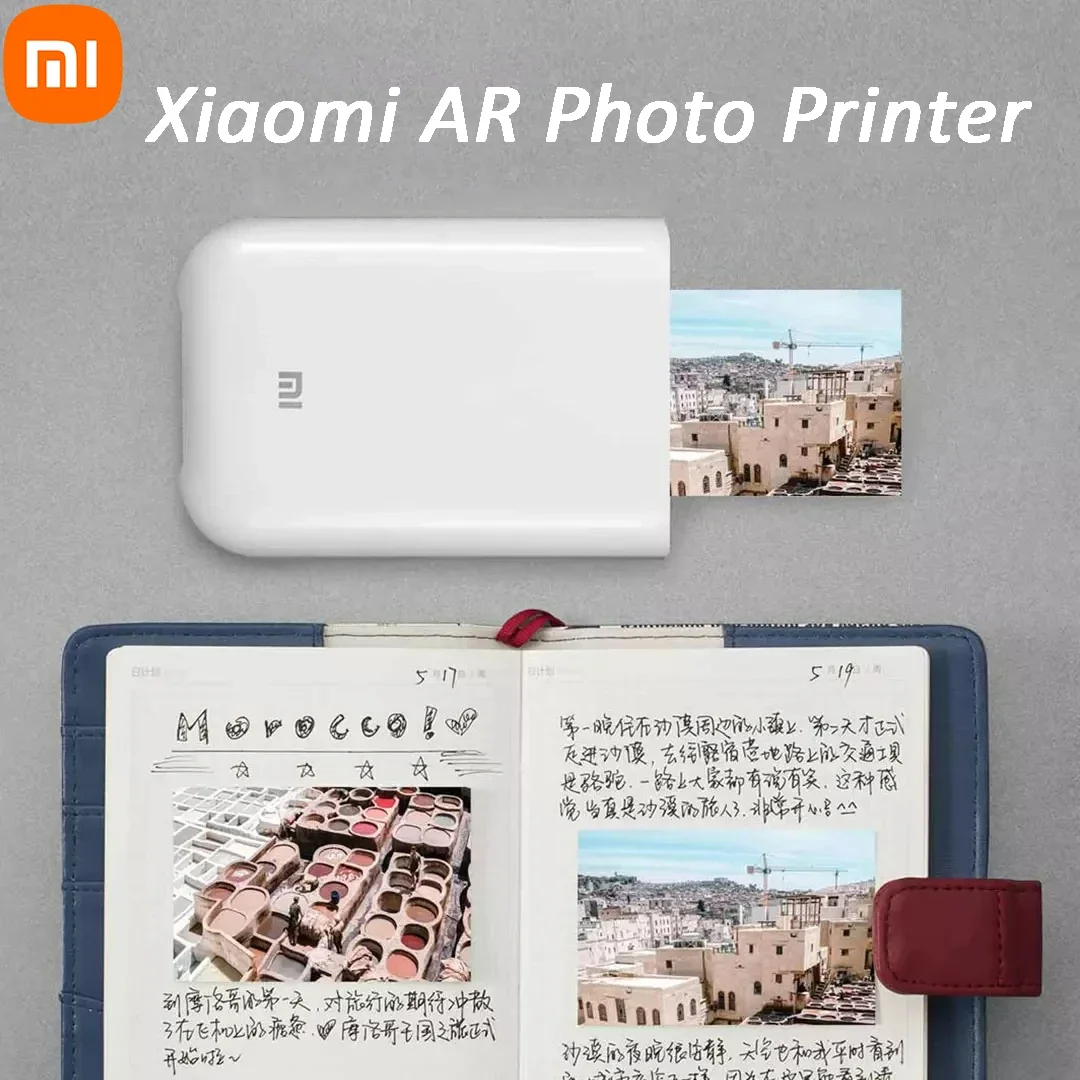 

Портативный карманный мини-принтер Xiaomi Mijia AR, 300dpi, 500 мАч