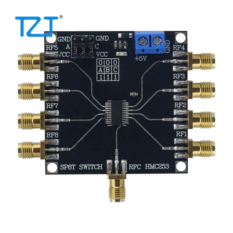 TZT HMC253 DC-2.5GHz RF 단극 8투 스위치 GASS MMIC SP..