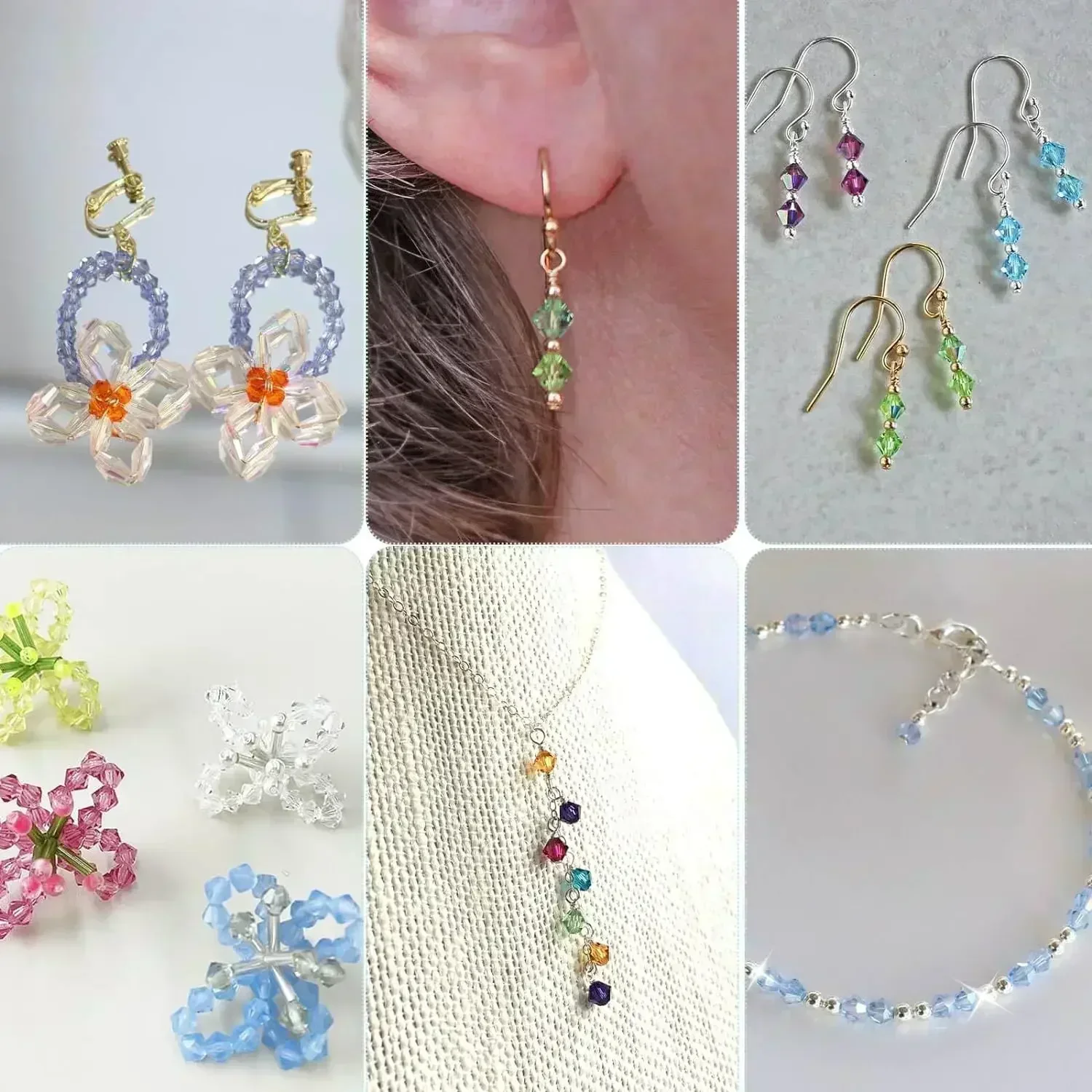 Faceted Crystal Beads 4