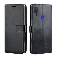Ultra thin Flip Leather Case for Xiaomi Redmi Note 7 Redmi Note7 Pro Back Lanyard Wallet Phone Case for Xiaomi Redmi 7 7A Cover 1