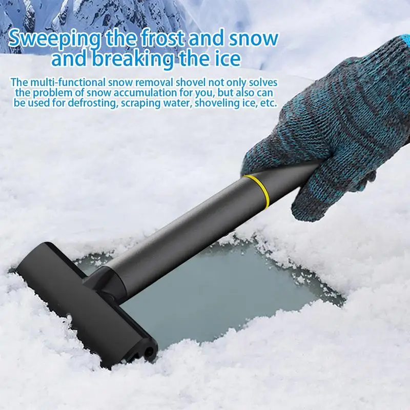 Ice Scraper Car Ice Scraper Windshield Breaker Quick Clean Glass Brush Snow Shovel Car Window Glass Cleaning Wiper