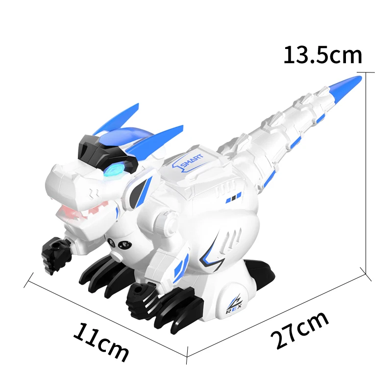 Electric Dinosaur Robot Toy Simulation Dino Walking And Sounds Touch Sensing Robot English Version 6