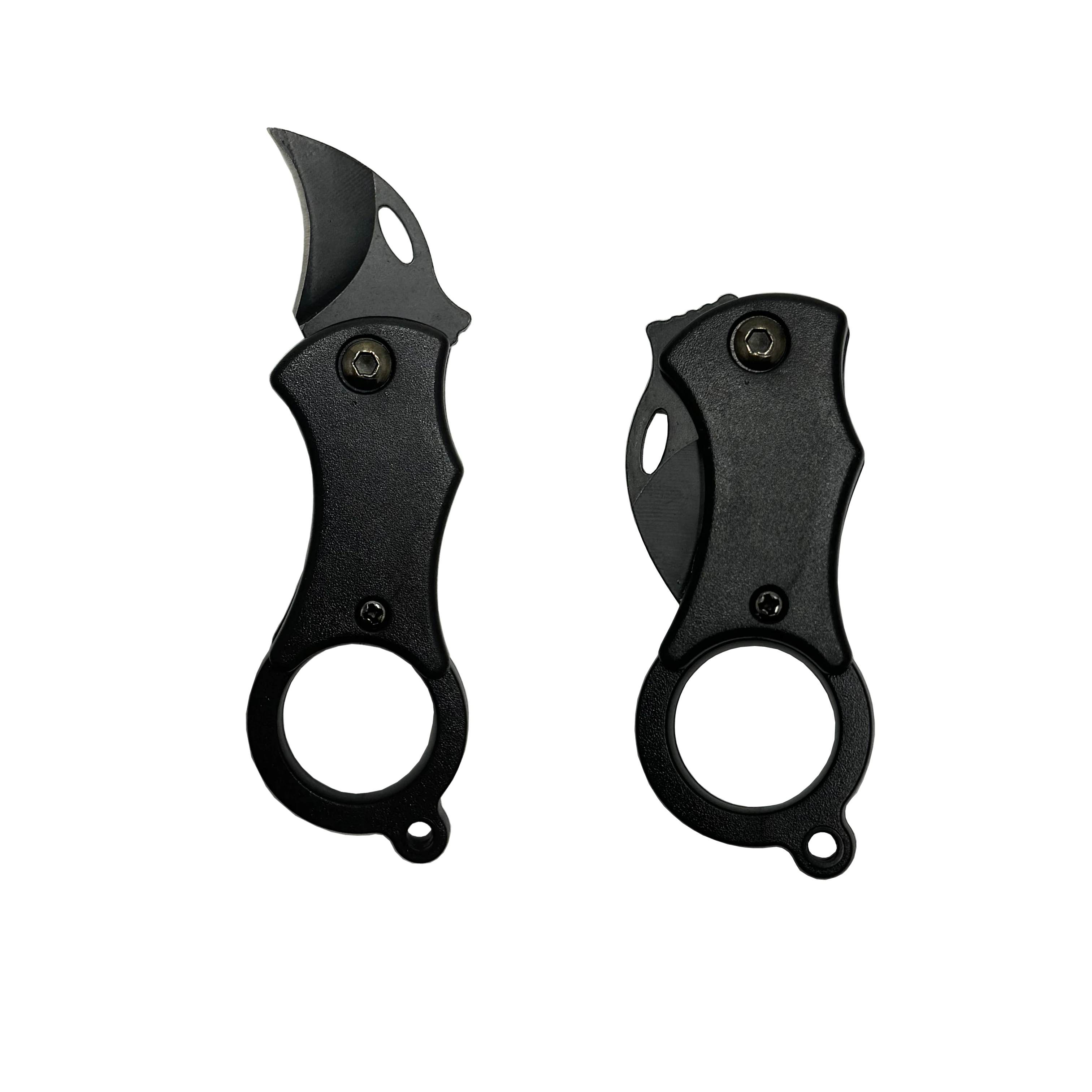 Camping Knife Mini folding knife Portable pocket knife Camping Food Processed food Outdoor EDC device keychain