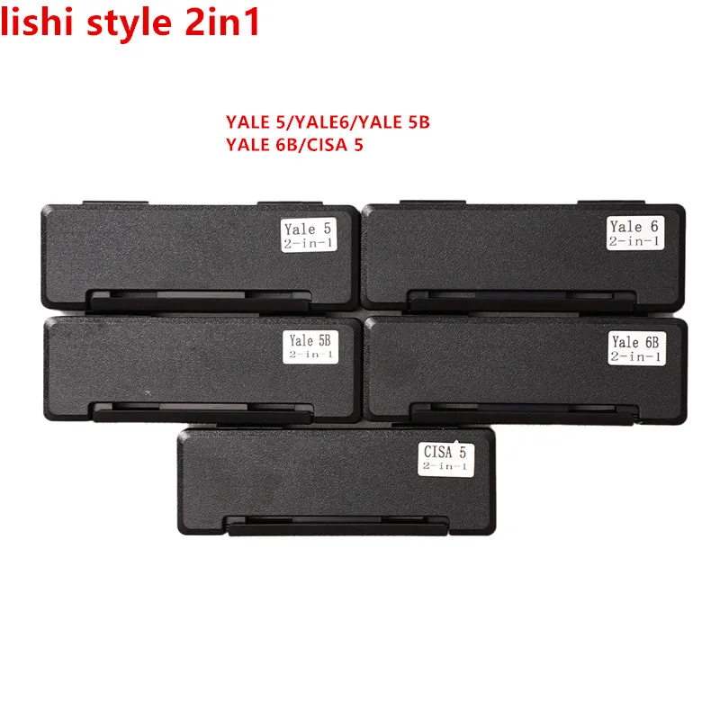 Locksmith Tools 2 In 1 STYLE CISA-5 Yale-5 YALE 5B Yale-6 YALE 6B For Instacode Database CISA 1198 Yale 244