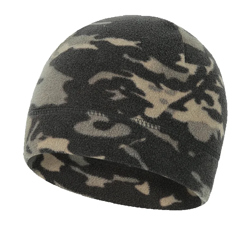 LazyZoom Ruidong Autumn Winter Cycling Fleece Cap Outdoor Cold-Proof Headgear Helmet Liner Windproof Mask Breathable Thermal Hat_voghion.com