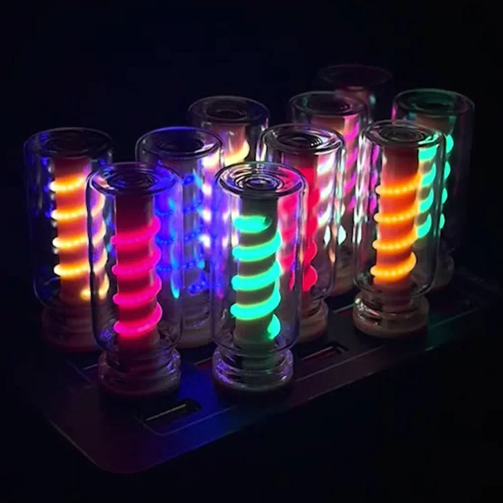 Car USB LED spiral Filament Touch Dimming Bulb 5V Retro LED Bulbs 1W Night Light Camping Incandescent Decorative LED Lighting - 5