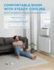 8000 BTU Window Air Conditioner with Heat Inverter Tech Ultra-Quiet Operation 35% Energy-Saving APP & Voice Smart Control 4