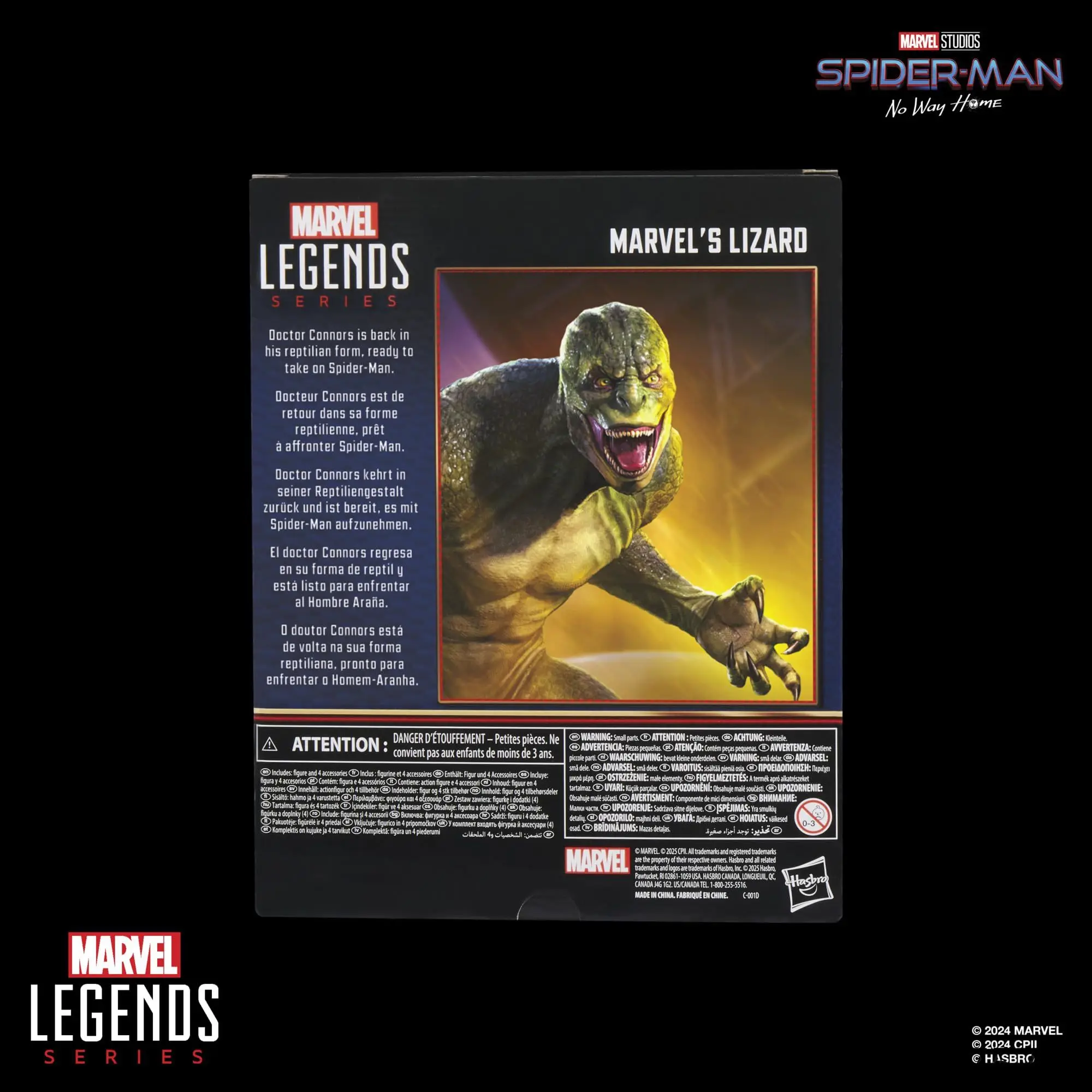 Hasbro Marvel Legends Series Lizard, Spider-Man: No Way Home