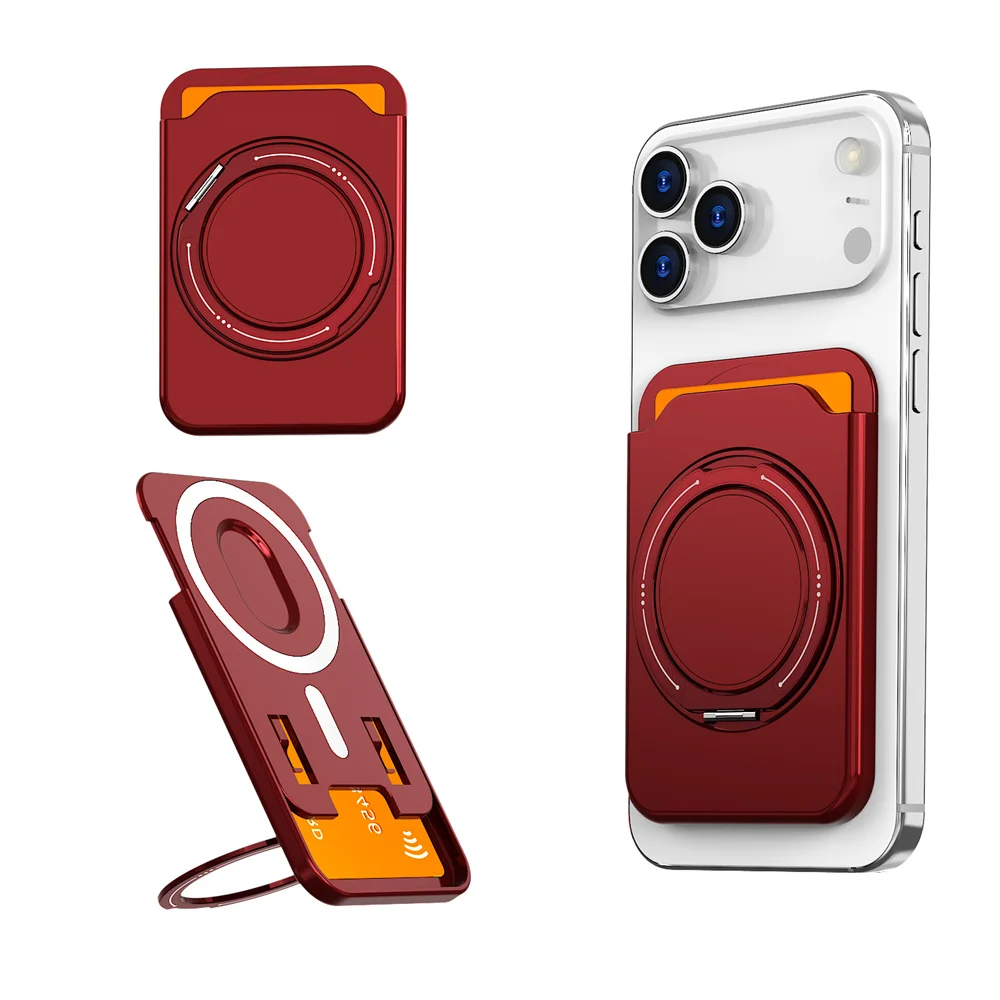 Magnetic Wallet Stand Card Holder