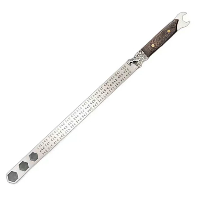 60CM Stainless Steel Ferule Horse Whip,Rivet Reinforcement Woodiness Handle Riding Crop Flogger Horse Riding 6