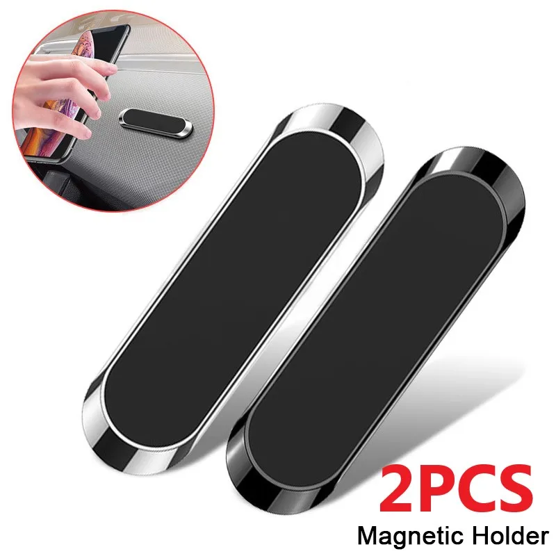 2PCS Magnetische Auto Telefon Halter Magnet Montieren Mobile Handy Stand Telefon GPS Unterstützung Für iPhone Xiaomi MI Samsung LG