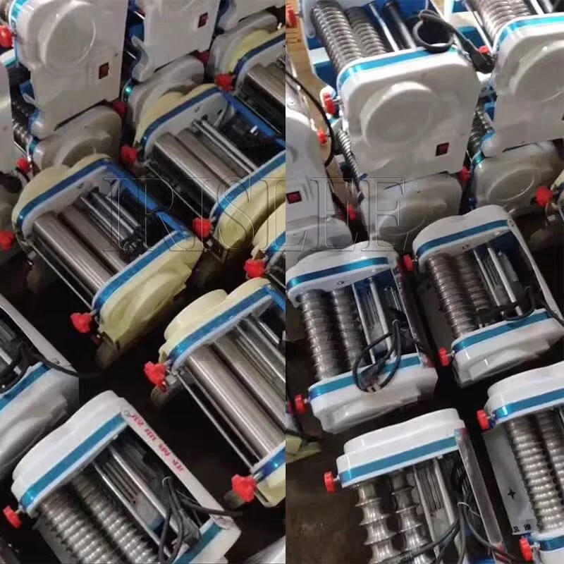 Description Picture 6 of item550W 110V 220V Automatic Commercial Electric Noodle Making Machine 20CM Roller Round Noodle Maker Machine