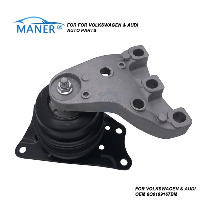 MANERI-6Q0199167BM-Engine-Motor-Transmission-Mount-For-VW-Polo-Sedan ...