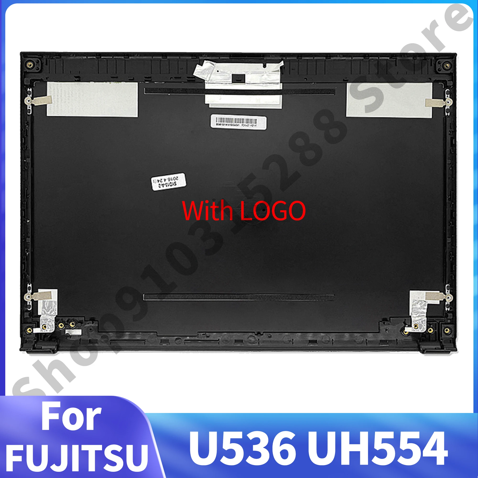

New Original Cases For Fujitsu U536 UH554 LCD Back Cover Top Case Rear Lid Replacement